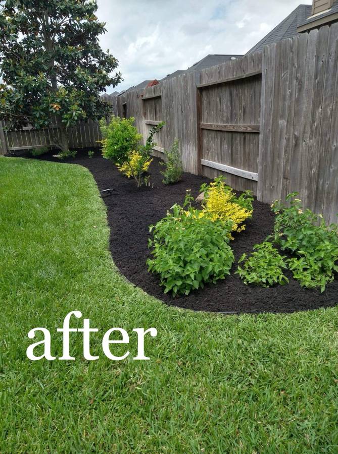 Mulch installation Austin