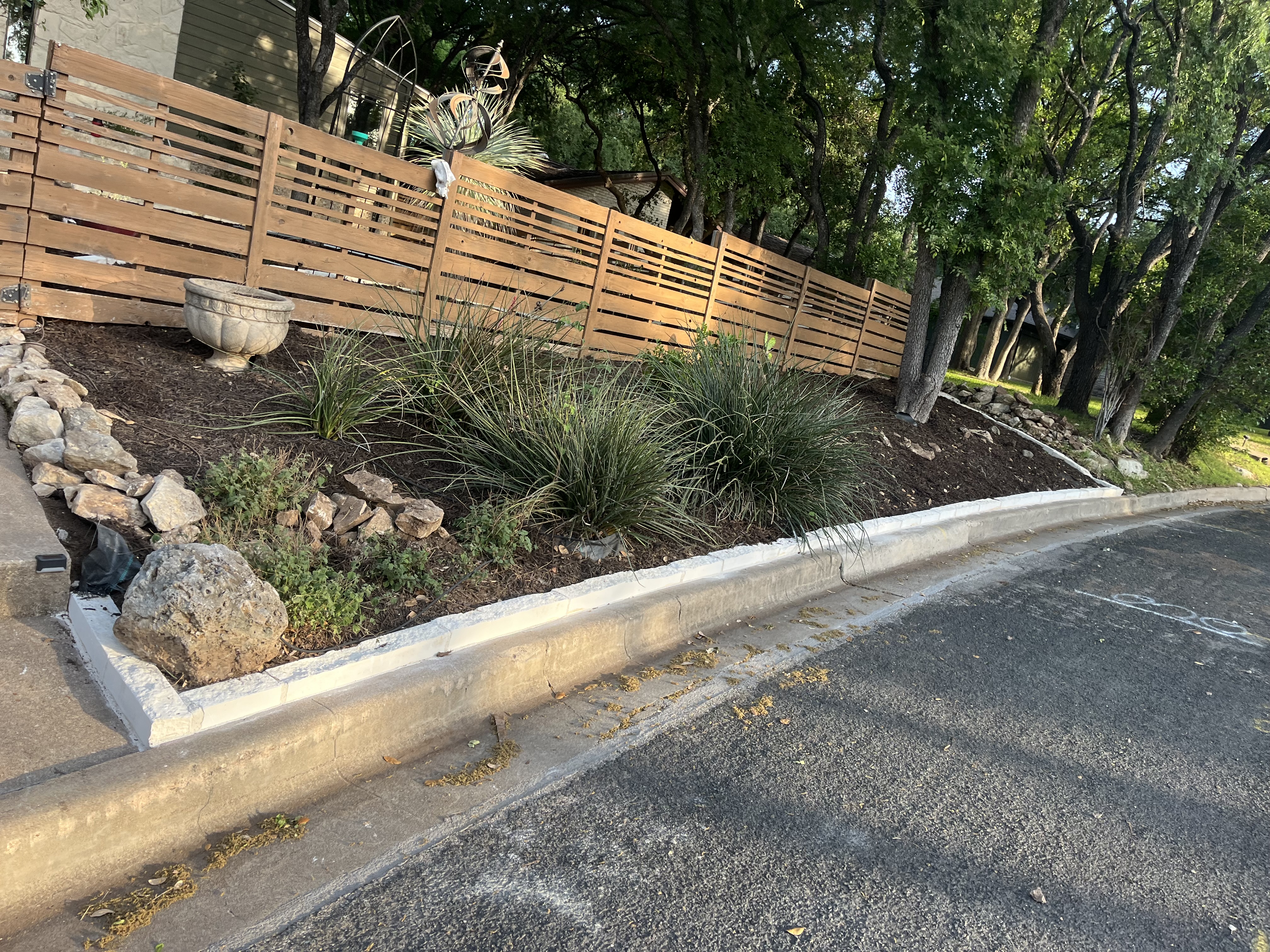 Hardscape completion