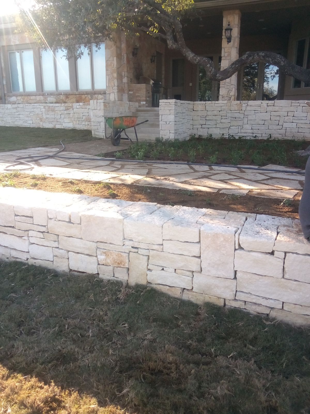 Hardscape detail