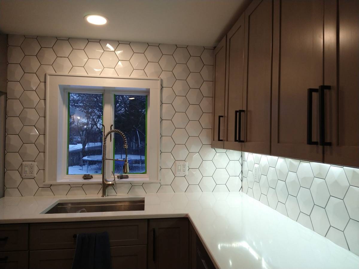 Hex tile detail